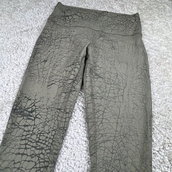 Lululemon Wunder Train High Rise Tight Legging Thread Dye Rover Green - Picture 6 of 13